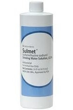 Sulmet Sulfamethazine Sodium Drinking Water Solution